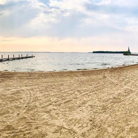 펜션 Exclusive Cube Mit Meerblick Direkt Am Strandhaus