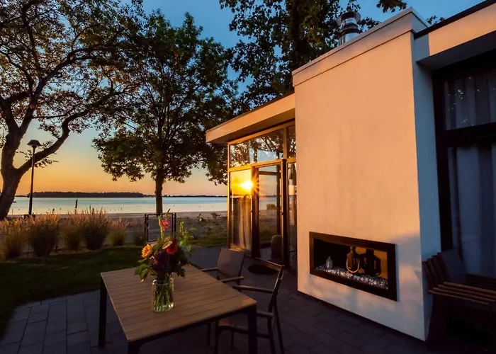 Exclusive Cube Mit Meerblick Direkt Am Strandhaus Hulshorst